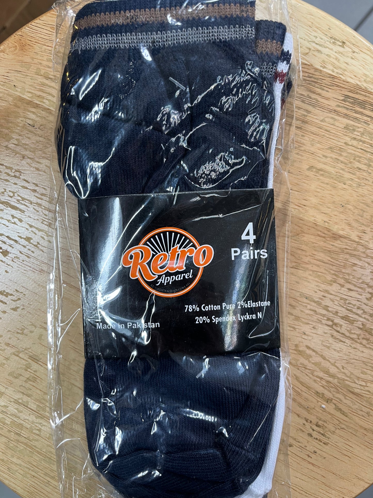 Retro Apparel ankle socks(4 Pack)